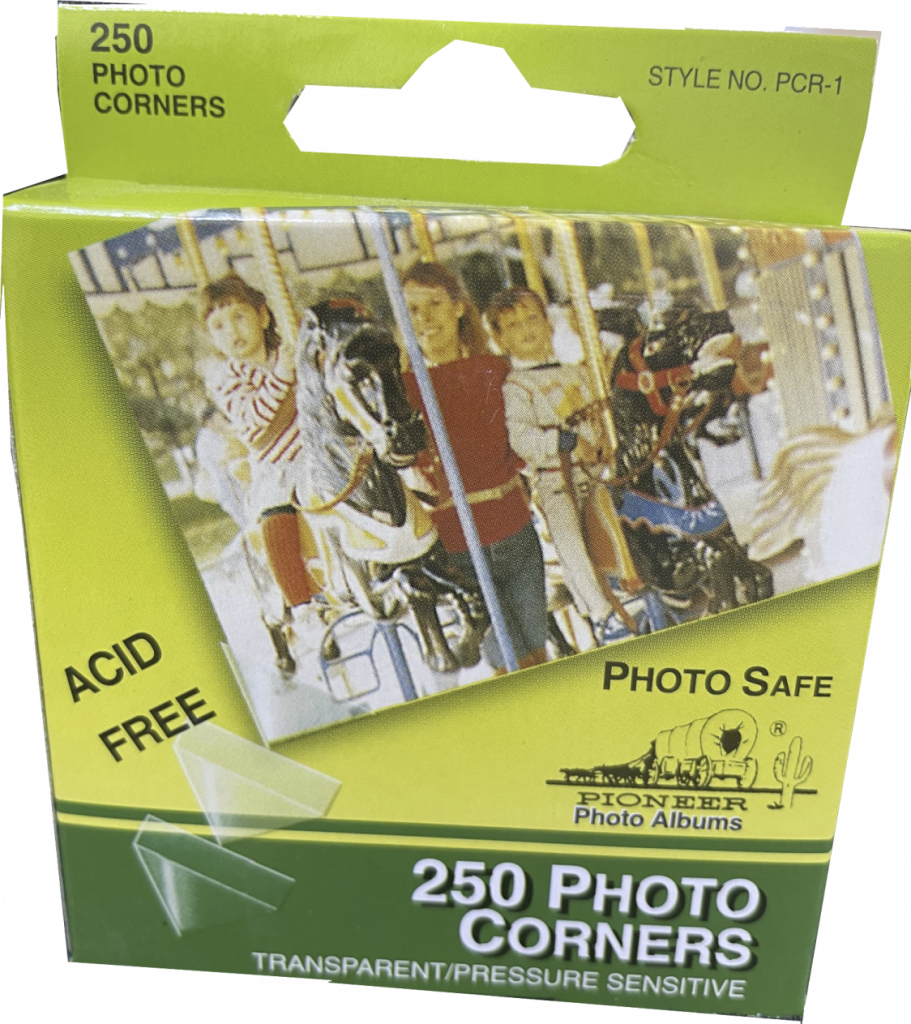 250 Clear Self-adhesive Photo Corners Clear Photo Corners Acid